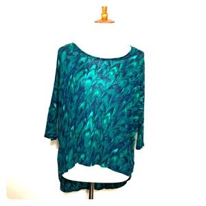 Express dolman style high/low top in EUC Sz SM